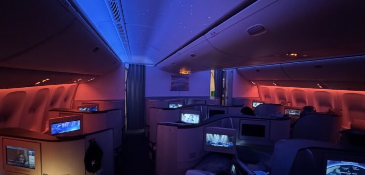 EVA Airways 777-300ER Business Class