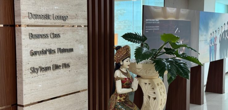 Garuda Indonesia Domestic Lounge Bali Review