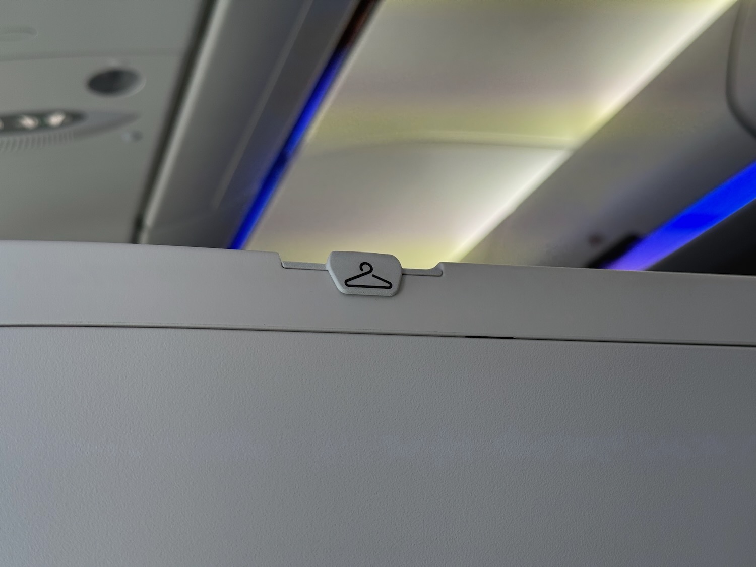 a white object with a black logo on it