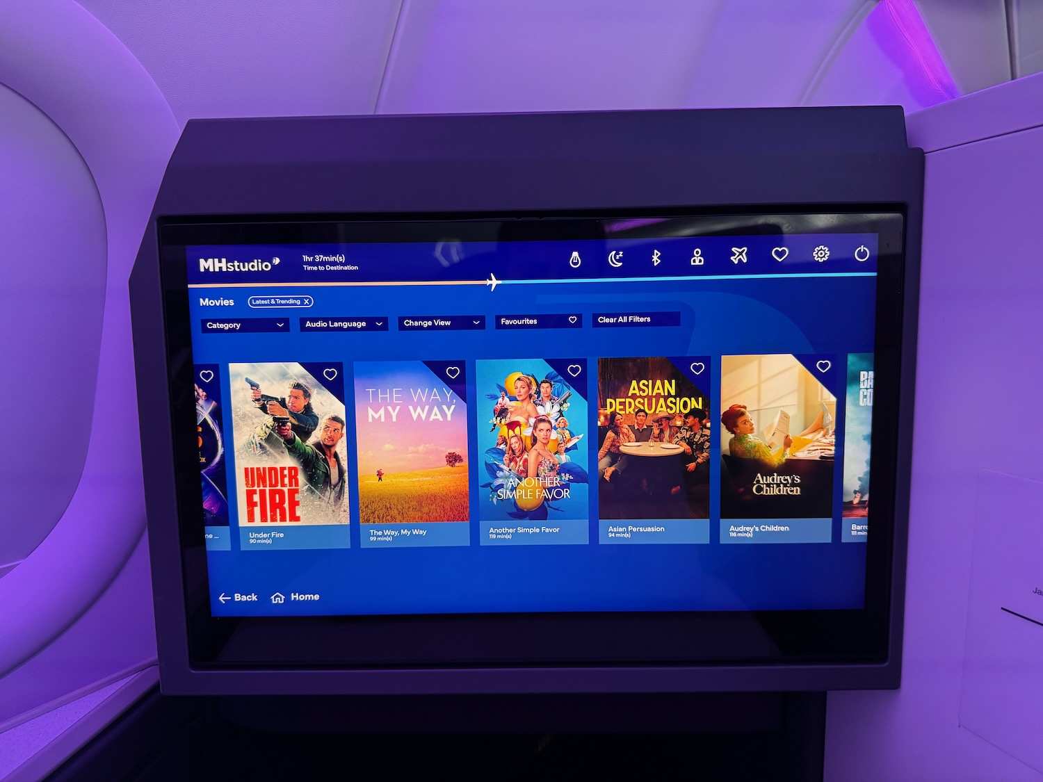 a screen with a blue screen