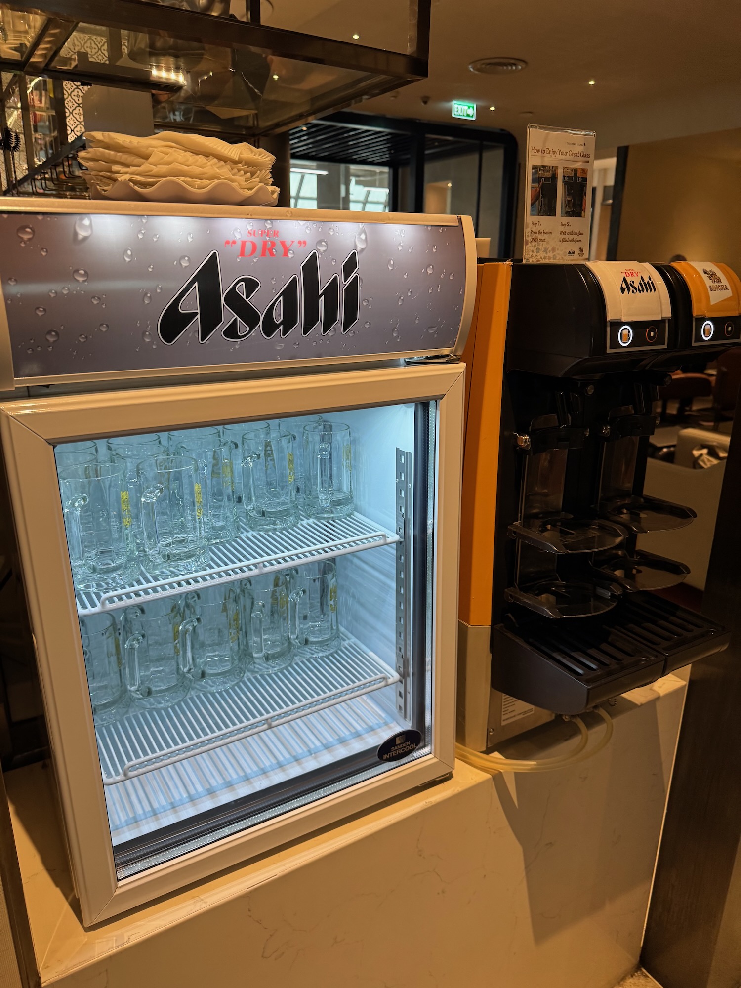 a refrigerator with bottles in it