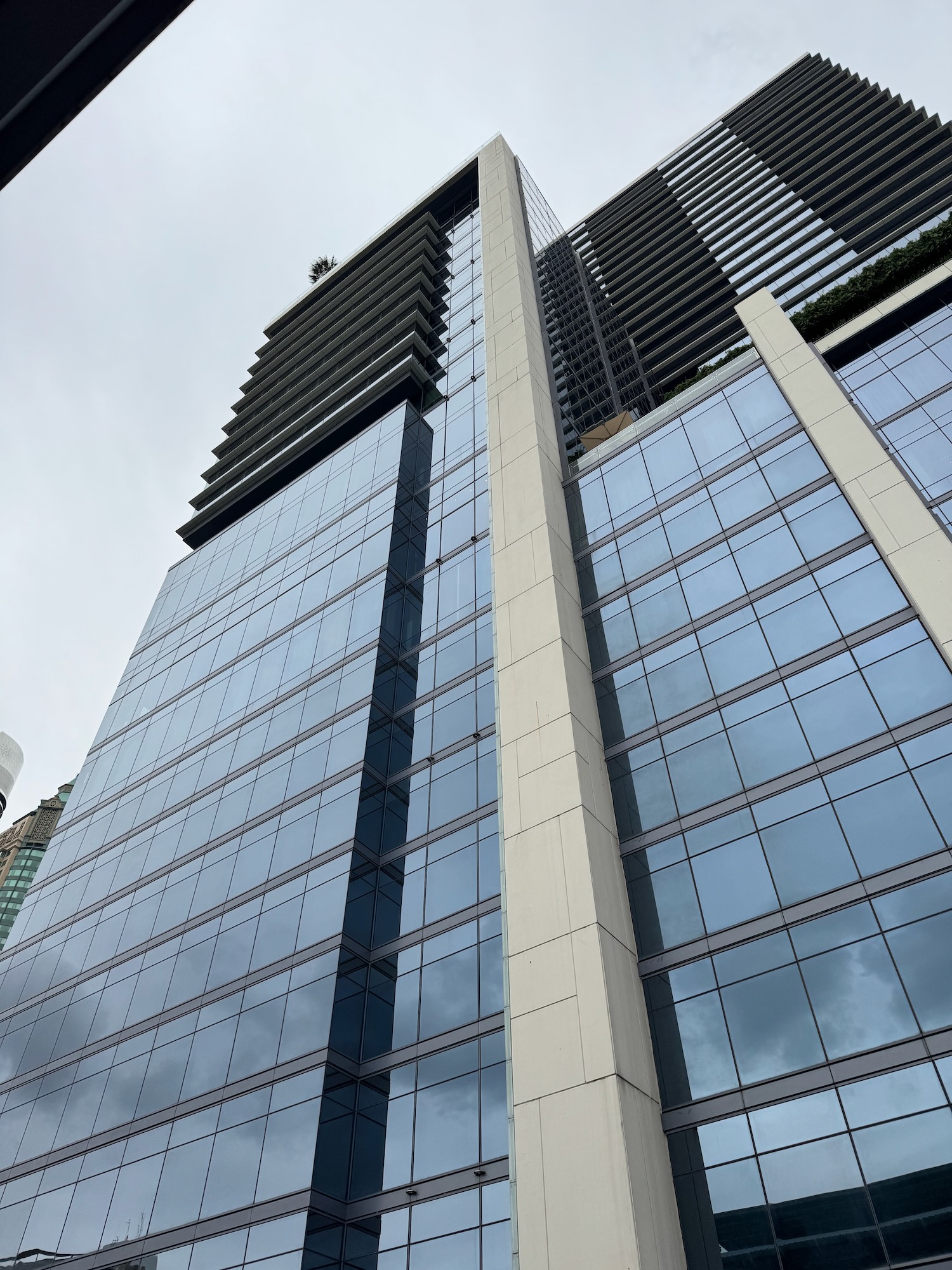 a tall building with many windows