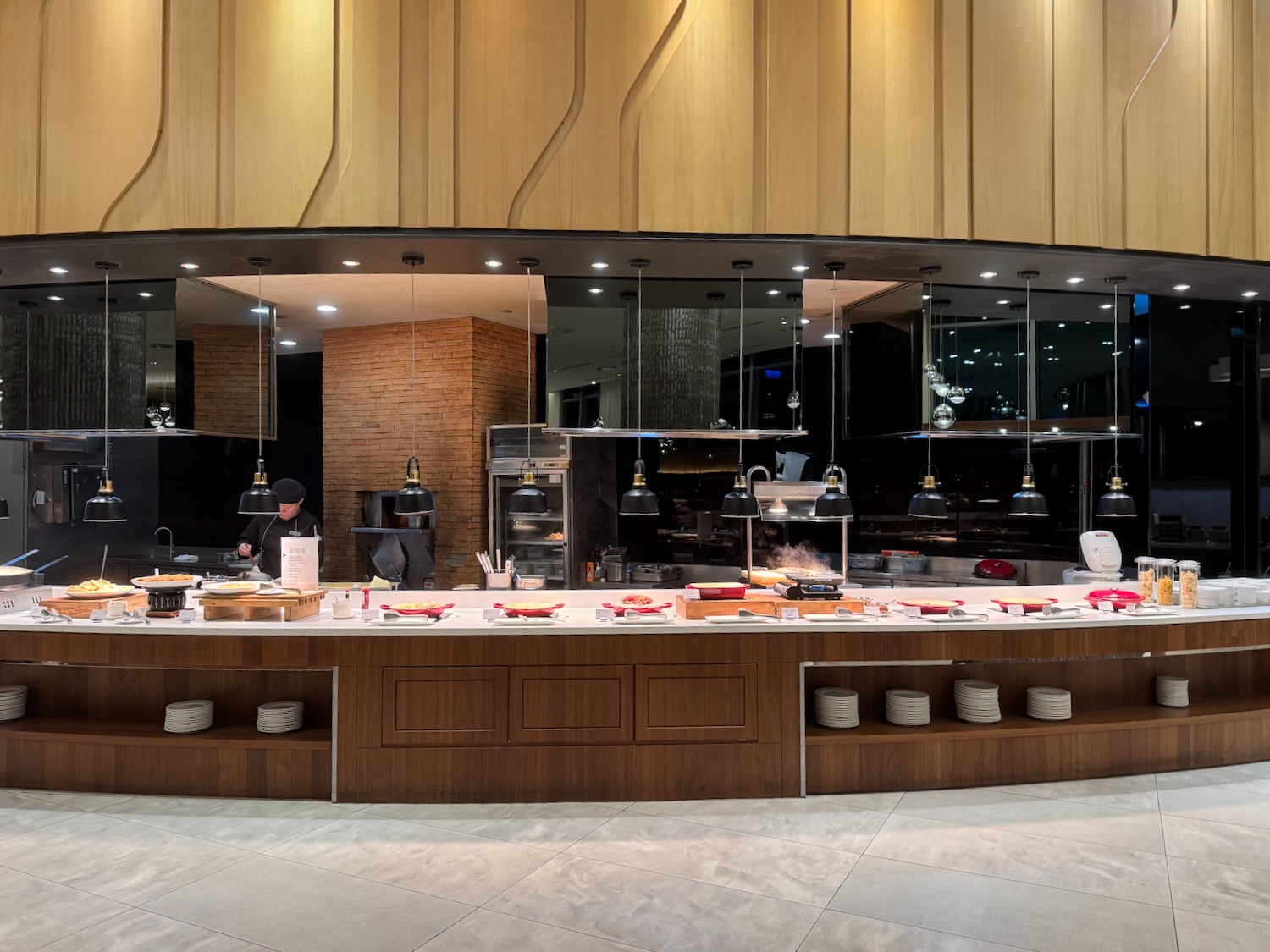 a chef cooking in a restaurant