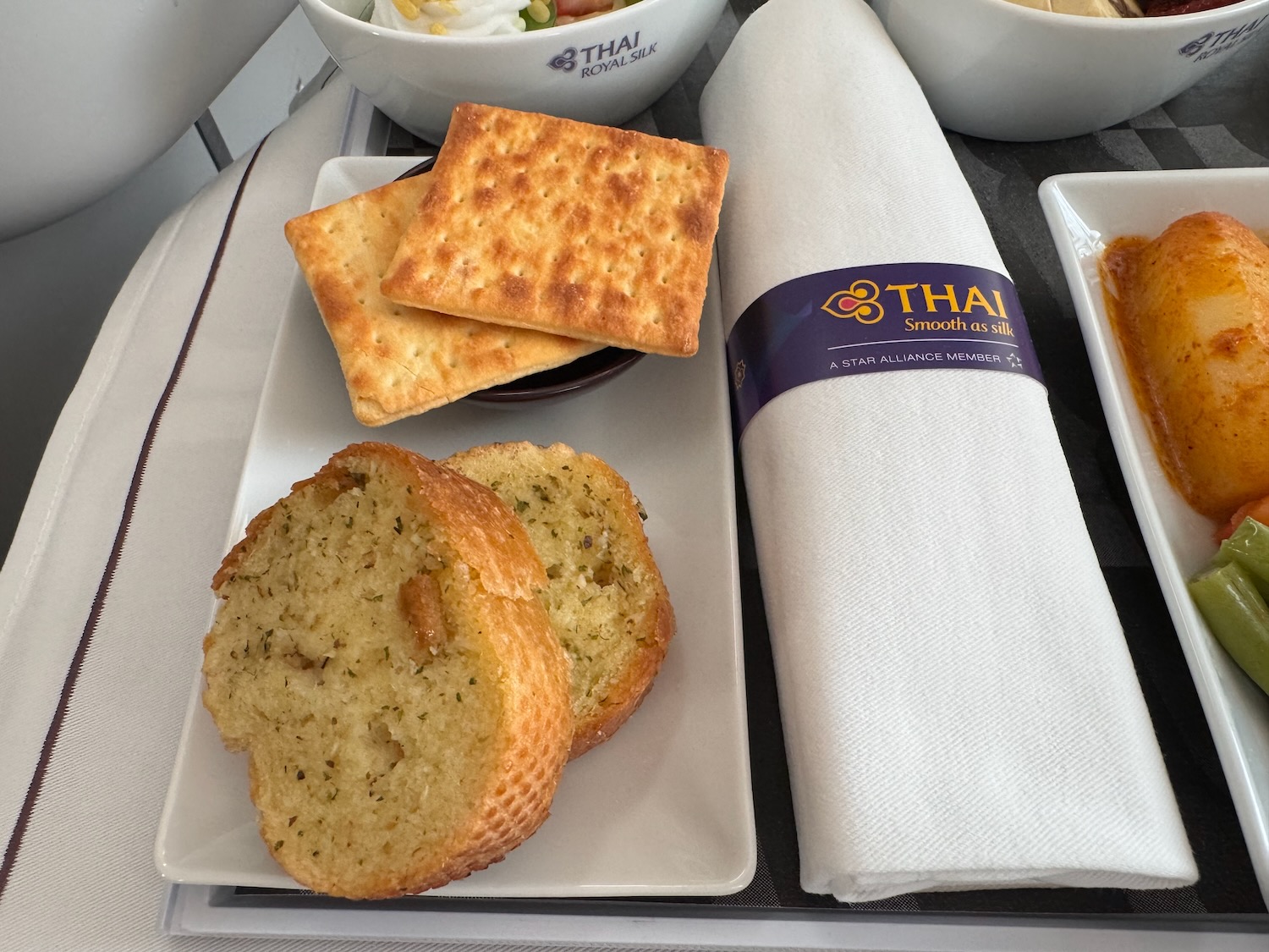 a plate of food on a table