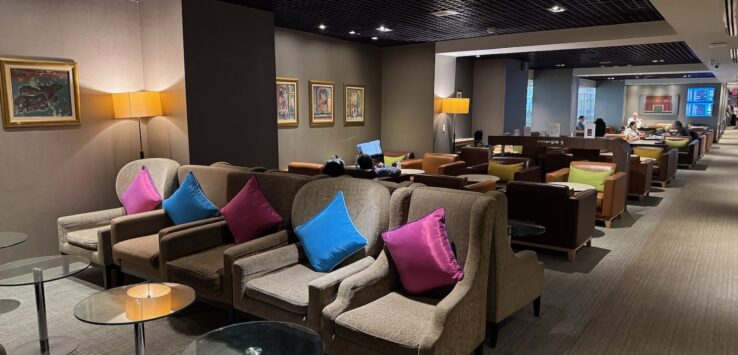 Thai Airways Lounge Bangkok Main Terminal Review