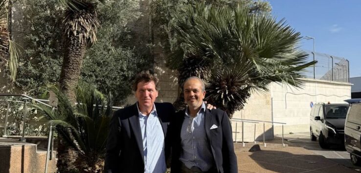 Tucker Carlson detained in Israel