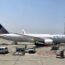 United Airlines Boeing 787 at gate