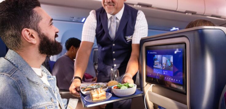 United Airlines meal preorders