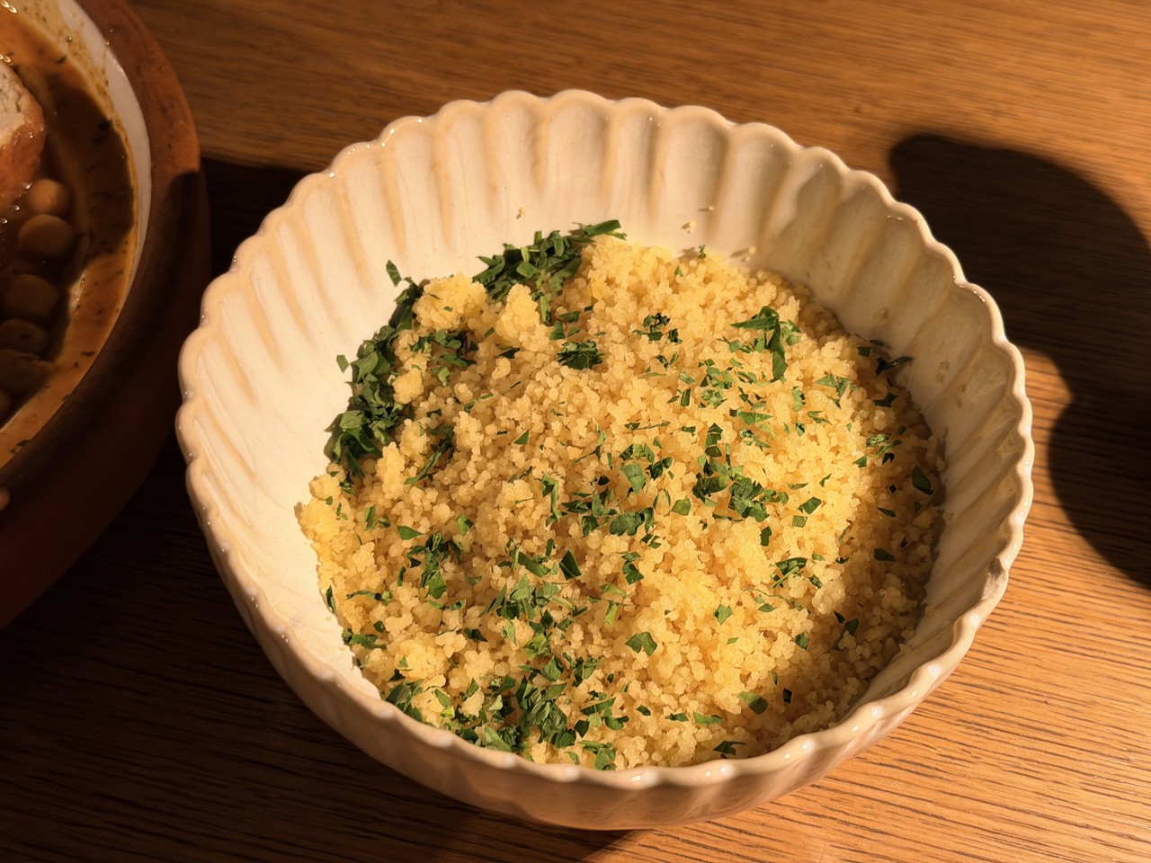 andaz miami beach review restaurant dinner couscous side dish