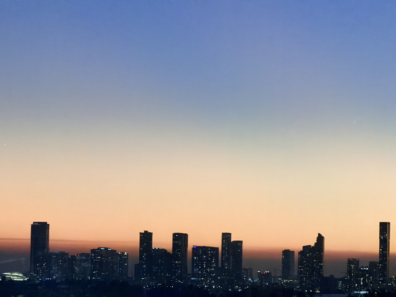andaz miami beach review two bedroom suite miami skyline dusk