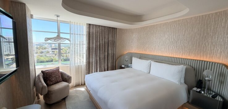 andaz miami beach review two bedroom suite second bedroom king bed city view