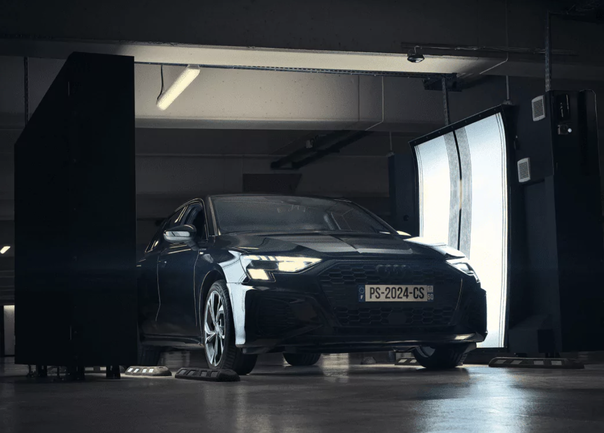 hertz ai rental car damage scan​ via Proovstation