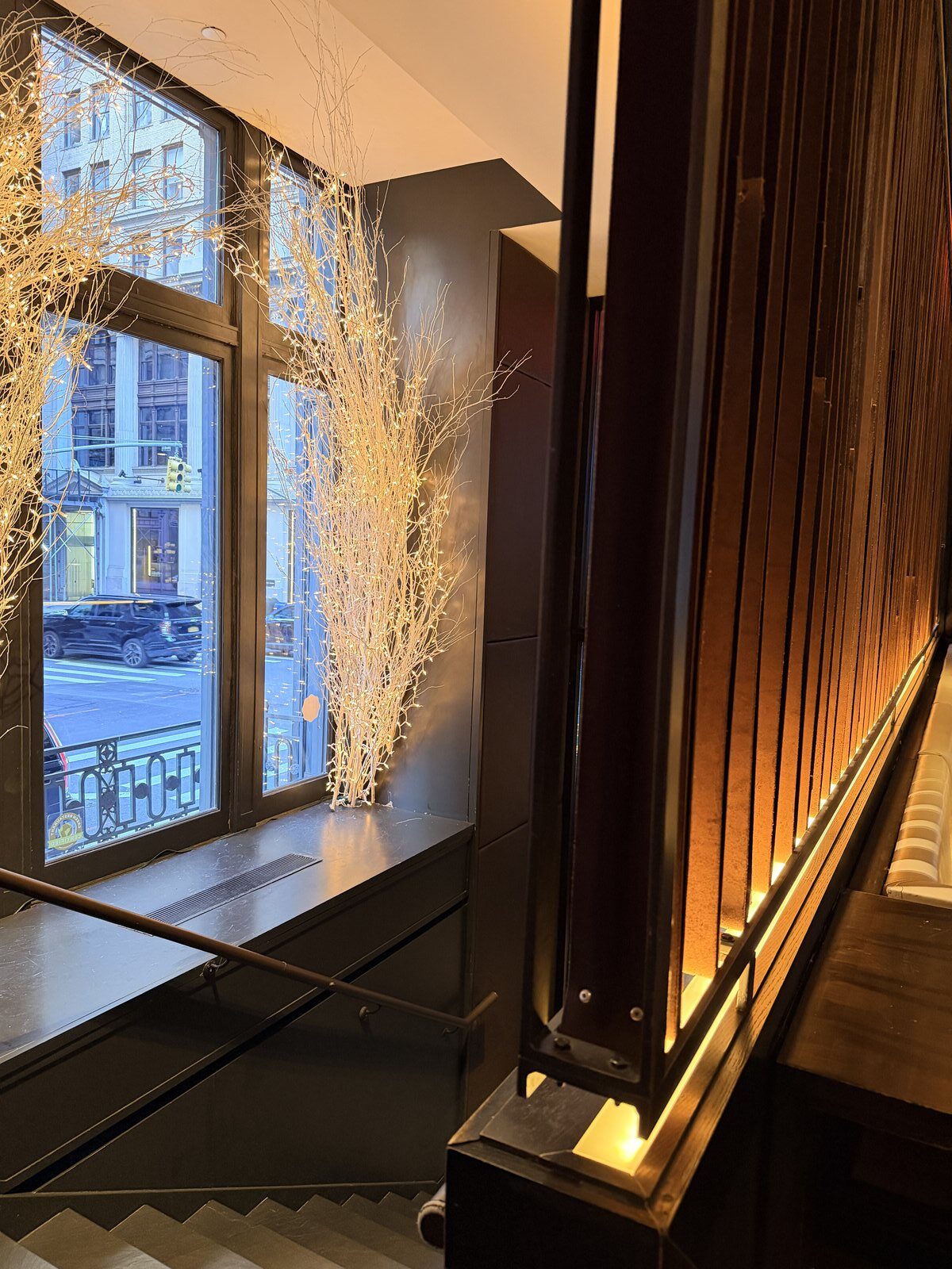 Entrance foyer branches at Hotel Seville Nomad