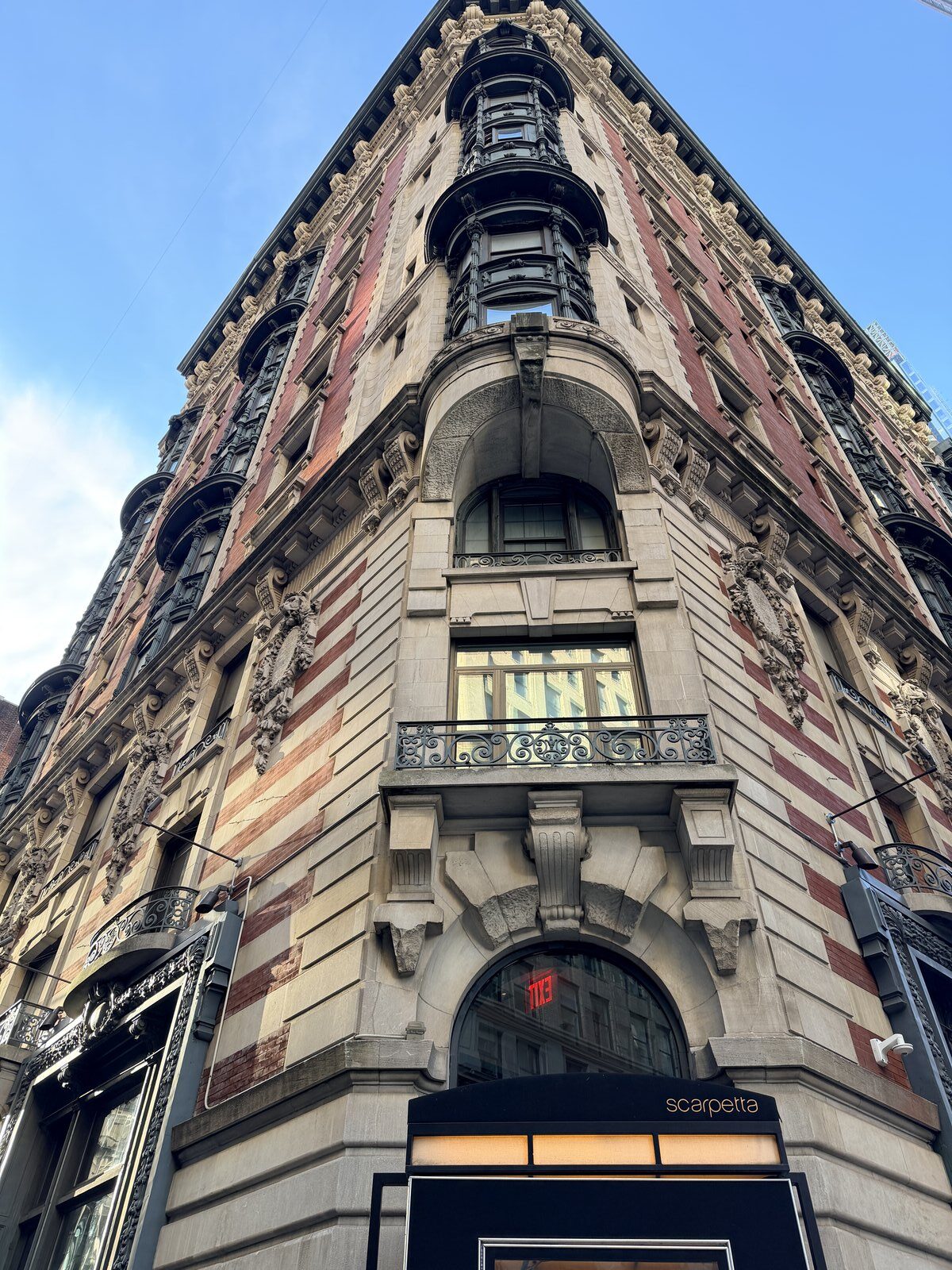 Exterior building facade at Hotel Seville Nomad