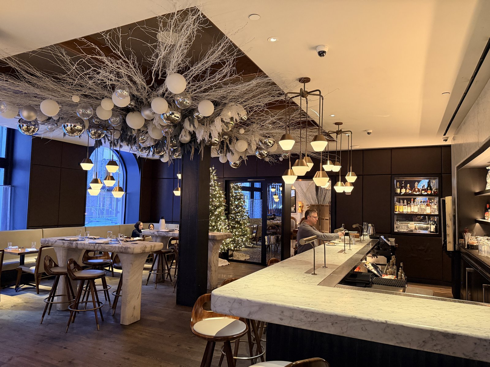 Scarpetta bar dining at Hotel Seville Nomad