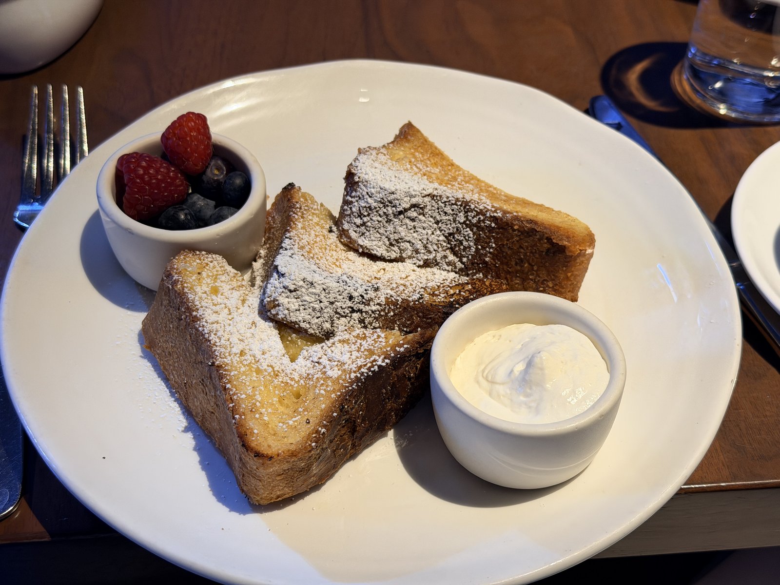 Scarpetta breakfast french toast at Hotel Seville Nomad