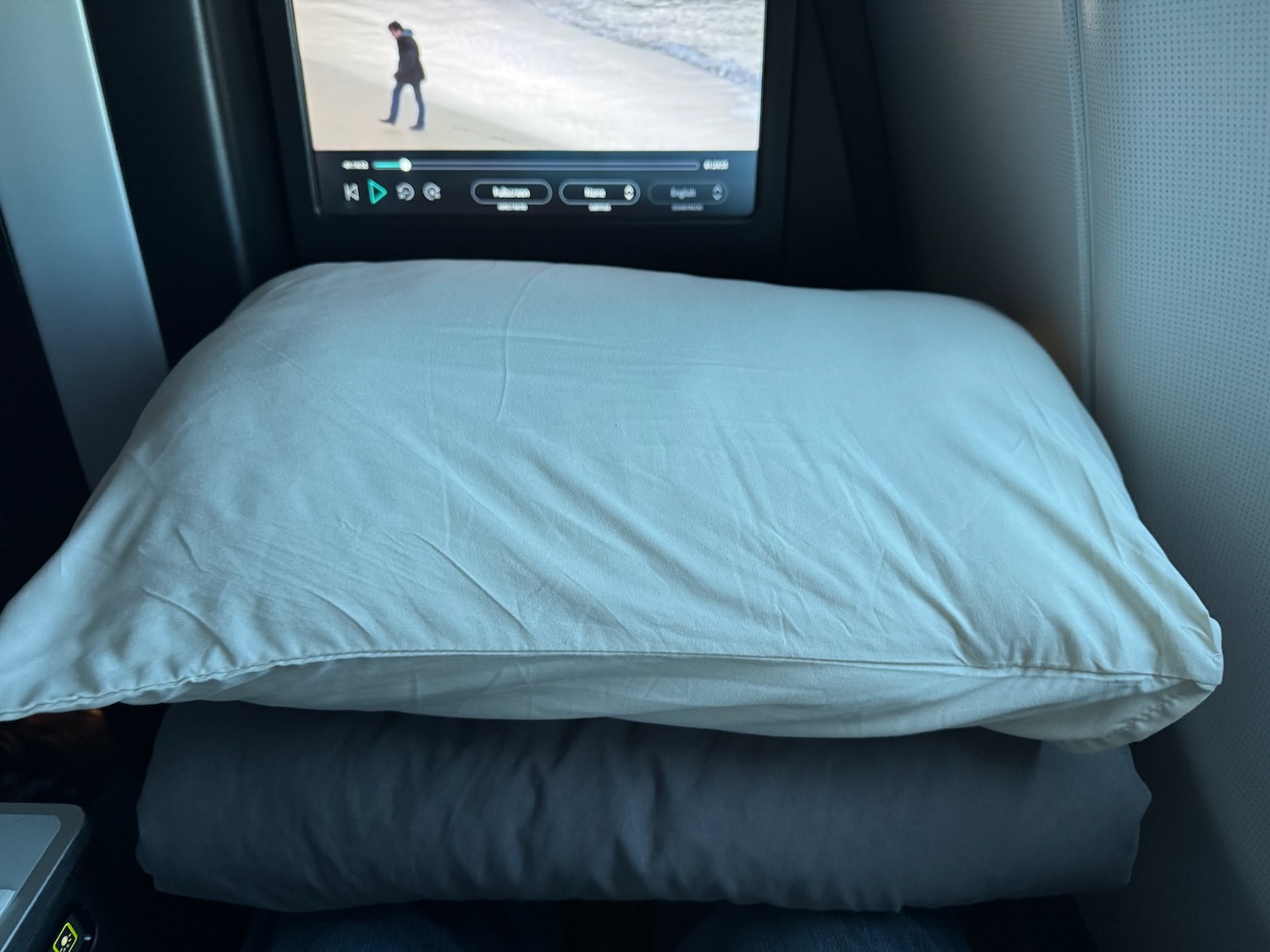 a pillow on a pillow