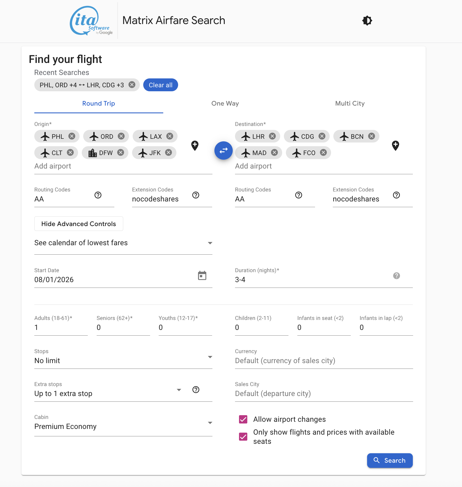 a screenshot of a search engine