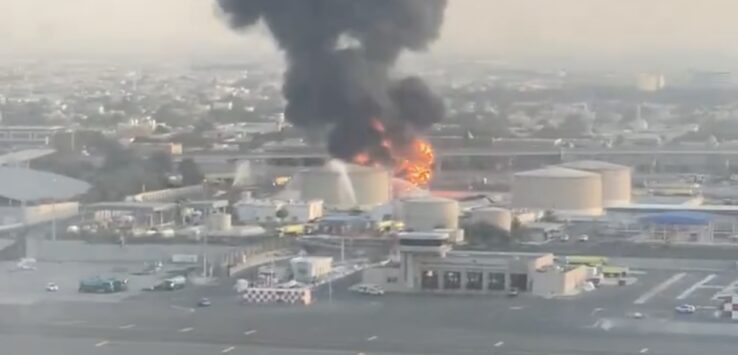 Dubai airspace closure