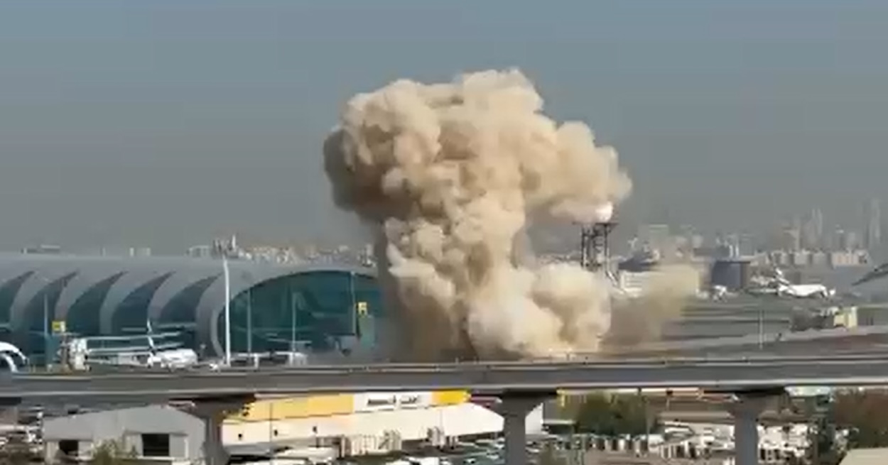 Drone Attacks Near Dubai Airport As UAE Denies Retaliatory Strike On Iran