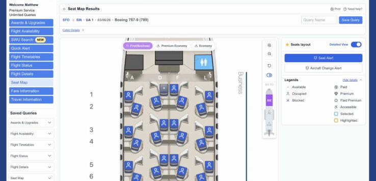 ExpertFlyer new features