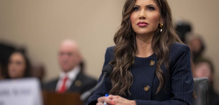 Trump Fires DHS Secretary Kristi Noem