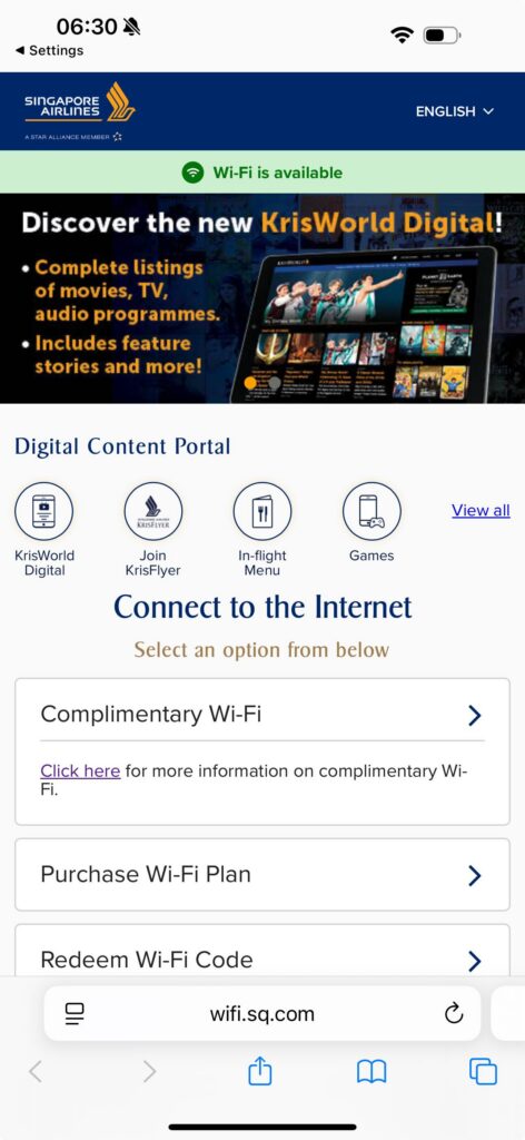 a screenshot of a device