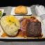 American Airlines Short Ribs Twice Baked Potato