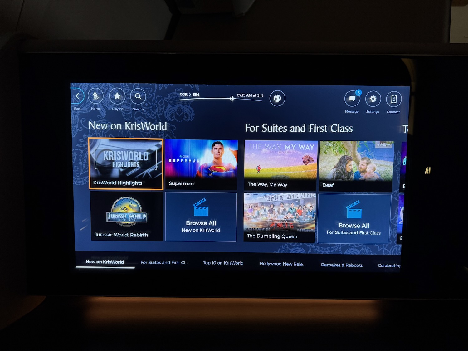 a screen shot of a device