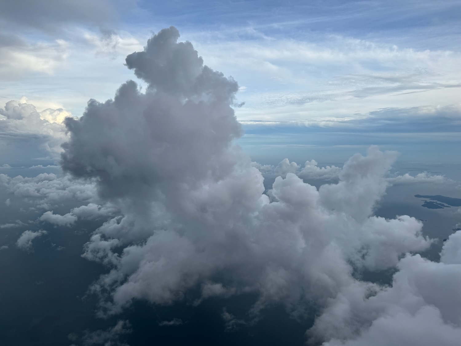 clouds in the sky