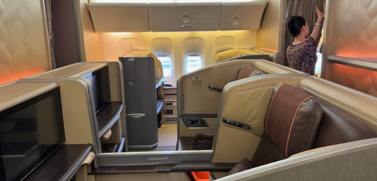 Singapore Airlines 777-300ER First Class Review