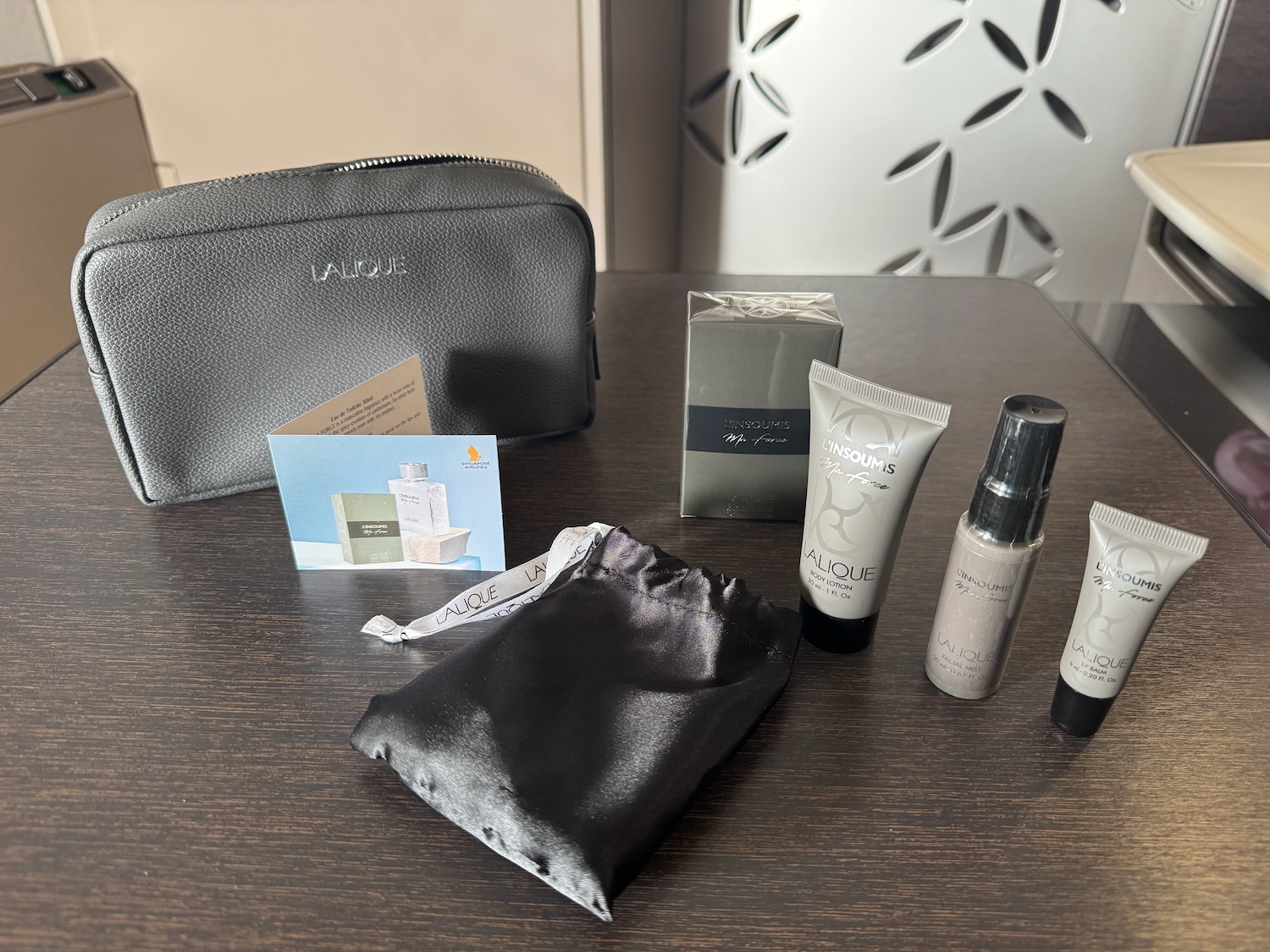 a group of cosmetics on a table