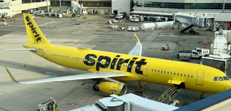 Spirit Airlines Airbus A320 Boston