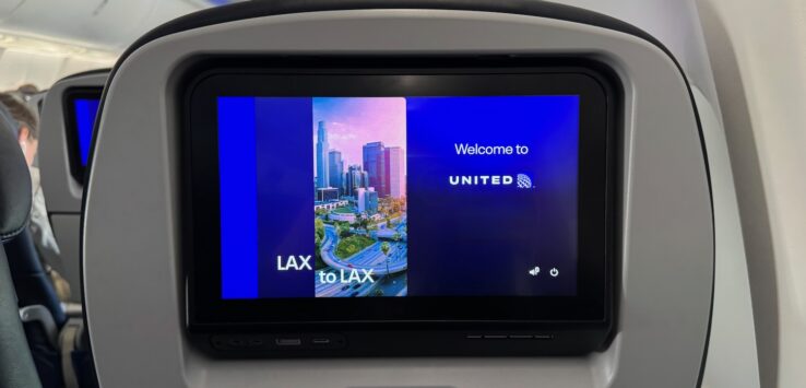 United Starlink flight