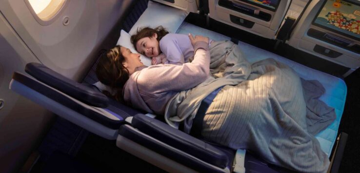 United Airlines Relax Row