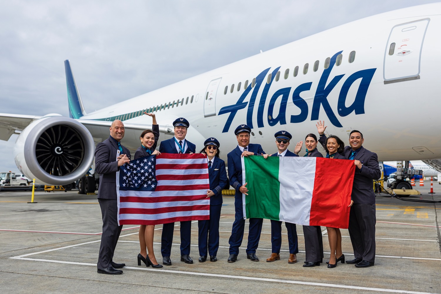 Ciao Roma: Alaska Airlines Launches Its First-Ever Transatlantic Flight