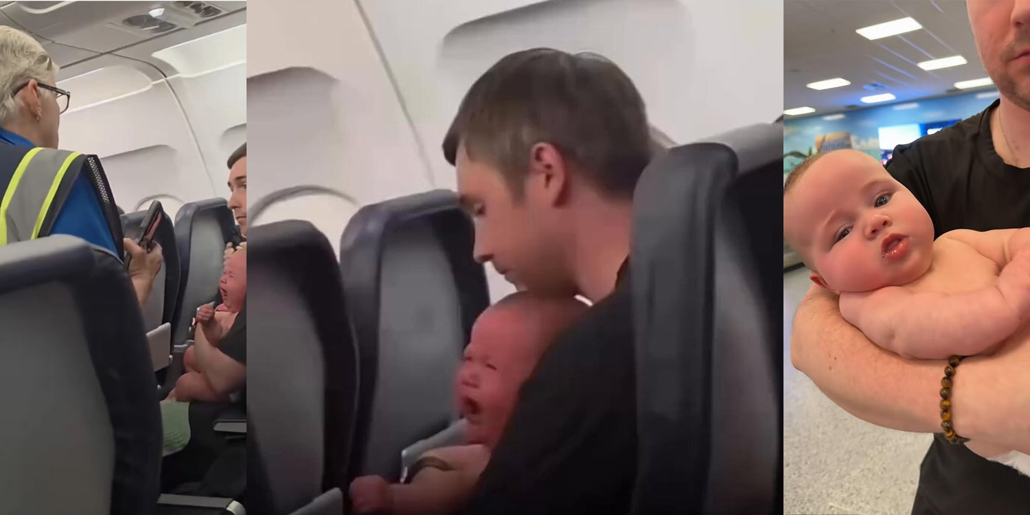 liveandletsfly.com - Matthew Klint - Crying Baby Gets Family Kicked Off Allegiant Flight But Was The Airline Wrong?