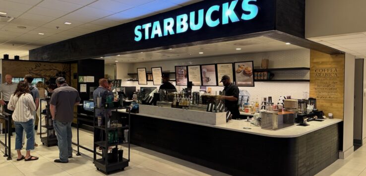 American Airlines coffee