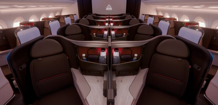 Delta A350-1000 business class suites