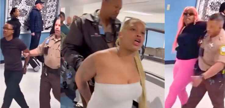 Frontier bag fee arrest