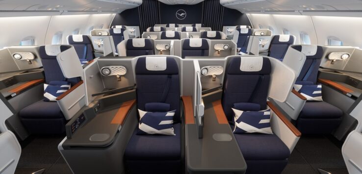 Lufthansa A380 New Business Class