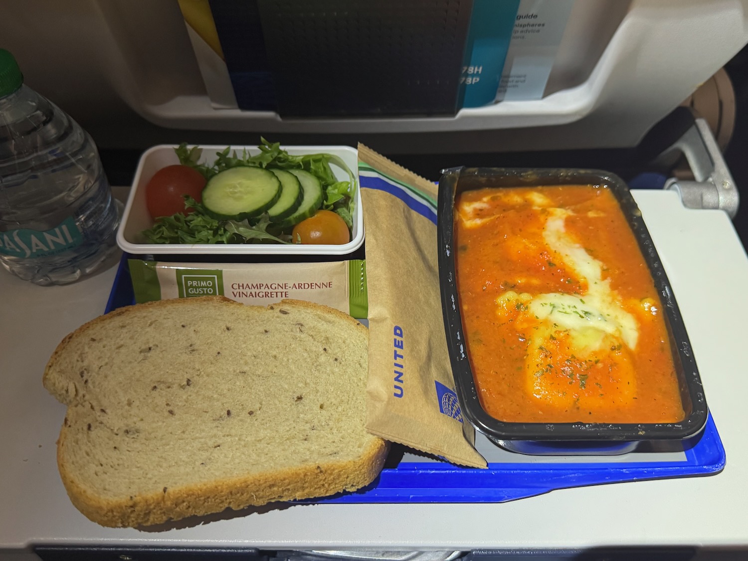 Child's Meal on United Airlines