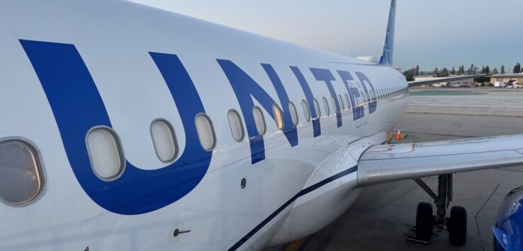 United Airlines one-hour first class review