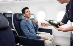 Air France premium economy meals