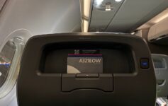 American Airlines first class seatmate