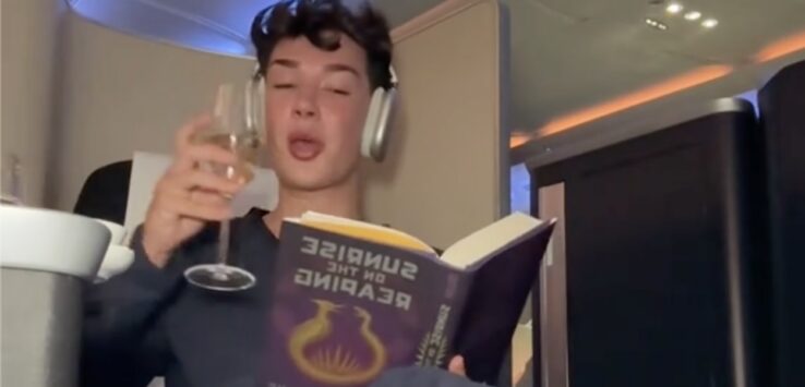 James Charles Spirit Airlines