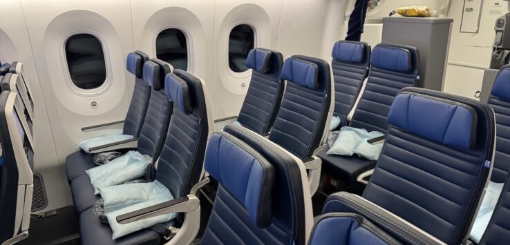 United Airlines seat swap