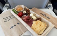 Alaska Airlines antipasto platter