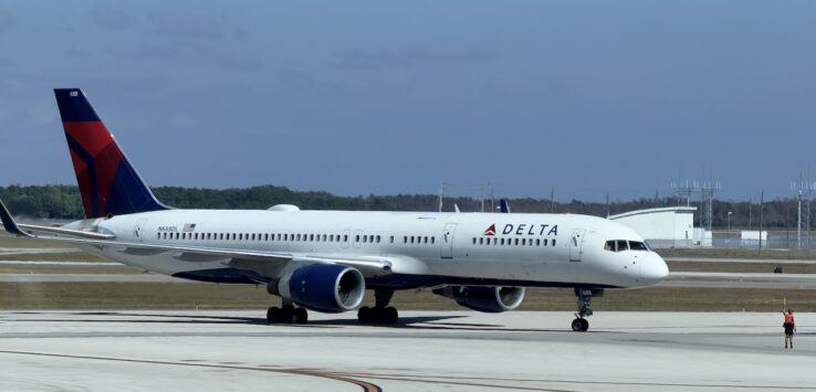 Delta Air Lines Boeing 757-200 at Fort Myers Florida RSW