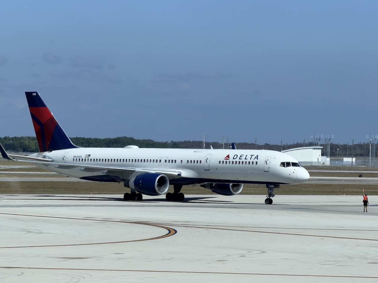 Delta Air Lines Boeing 757-200 at Fort Myers Florida RSW